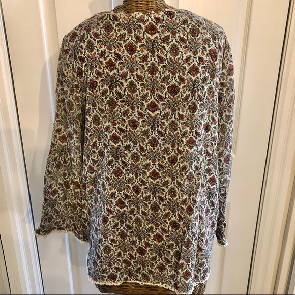 Denim & Supply Ralph Lauren light Boho Top , Sz M - Picture 4 of 9